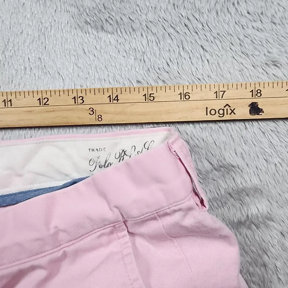 Polo Ralph Lauren Pants Mens 34x30 (Fits 32x30) Pink Classic Fit Preppy Summer